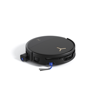 Ecovacs DEEBOT T90S PRO OMNI Vacuum Cleaner,Robot,Wet&Dry,40000Pa,TruEdge 3.0,ZeroTangle 4.0,OZMO Roller 3.0,Black+OMNI Auto-Emp