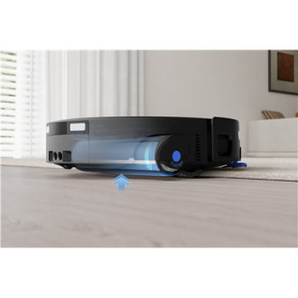 Ecovacs DEEBOT T90S PRO OMNI Vacuum Cleaner,Robot,Wet&Dry,40000Pa,TruEdge 3.0,ZeroTangle 4.0,OZMO Roller 3.0,Black+OMNI Auto-Emp