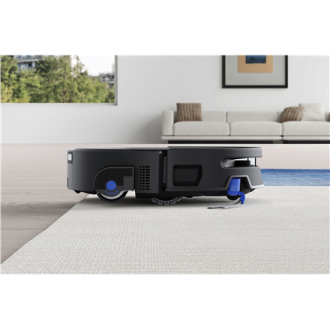 Ecovacs DEEBOT T90S PRO OMNI Vacuum Cleaner,Robot,Wet&Dry,40000Pa,TruEdge 3.0,ZeroTangle 4.0,OZMO Roller 3.0,Black+OMNI Auto-Emp