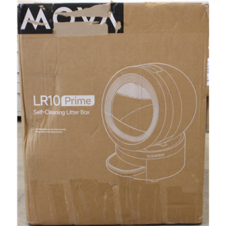 SALE OUT. | MOVA Smart Self-Cleaning Cat Litter Box | MeowgicPod LR10A | White | DAMAGED PACKAGING, DEMO | 24 month(s)
