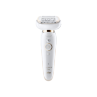 Braun Epilator | Silk- pil 9 Flex SES9-030 3D | Operating time (max) 50 min | Number of power levels 2 | Wet & Dry | White Braun Epilator | Silk- pil 9 Flex SES9-030 3D | Operating time (max) 50 min | Number of power levels 2 | Wet & Dry | White