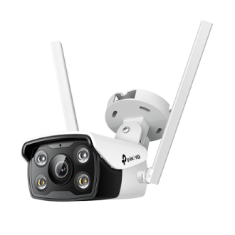 TP-LINK | VIGI 4MP Outdoor Full-Color Wi-Fi Network Camera | VIGI C340-W | Bullet | 4 MP | 4 mm | IP66 | H.265+/H.265/H.264+/H.2 TP-LINK | VIGI 4MP Outdoor Full-Color Wi-Fi Network Camera | VIGI C340-W | Bullet | 4 MP | 4 mm | IP66 | H.265+/H.265/H.264+/H.2