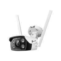 TP-LINK | VIGI 4MP Outdoor Full-Color Wi-Fi Network Camera | VIGI C340-W | Bullet | 4 MP | 4 mm | IP66 | H.265+/H.265/H.264+/H.2 TP-LINK | VIGI 4MP Outdoor Full-Color Wi-Fi Network Camera | VIGI C340-W | Bullet | 4 MP | 4 mm | IP66 | H.265+/H.265/H.264+/H.2