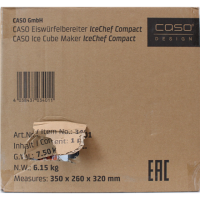 SALE OUT. | Caso | Ice Cube Machine | IceChef Compact | Power 120 W | Black | DAMAGED PACKAGING SALE OUT. | Caso | Ice Cube Machine | IceChef Compact | Power 120 W | Black | DAMAGED PACKAGING