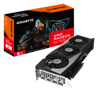 Gigabyte Radeon RX 7600 GAMING OC 8G | AMD | 8 GB | Radeon RX 7600 | GDDR6 | HDMI ports quantity 2 | PCI-E 4.0 Gigabyte Radeon RX 7600 GAMING OC 8G | AMD | 8 GB | Radeon RX 7600 | GDDR6 | HDMI ports quantity 2 | PCI-E 4.0