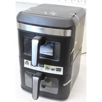 SALE OUT. Caso 03189 DuoTower Double Air Fryer, Total capacity 12.4 L, Black | Caso Double Air Fryer | AirFry DuoTower | Capacit SALE OUT. Caso 03189 DuoTower Double Air Fryer, Total capacity 12.4 L, Black | Caso Double Air Fryer | AirFry DuoTower | Capacit