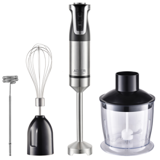 Adler | AD 4627 | Hand Blender Set | 1800 W | Number of speeds 20 | Turbo mode | Chopper | Stainless Steel/Black Adler | AD 4627 | Hand Blender Set | 1800 W | Number of speeds 20 | Turbo mode | Chopper | Stainless Steel/Black