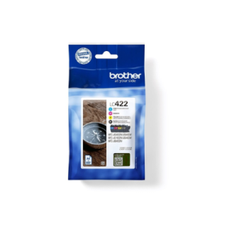 Brother LC422VAL | Ink Cartridge | Black, Cyan, Magenta, Yellow Brother LC422VAL | Ink Cartridge | Black, Cyan, Magenta, Yellow