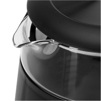 Adler Kettle with LED Display | AD 1305 | Electric | 2200 W | 1.7 L | Plastic | 360 rotational base | Black/Silver Adler Kettle with LED Display | AD 1305 | Electric | 2200 W | 1.7 L | Plastic | 360 rotational base | Black/Silver