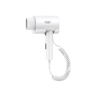 Adler Wall-Mount Hair Dryer | AD 2285 | 2000 W | Number of temperature settings 3 | White Adler Wall-Mount Hair Dryer | AD 2285 | 2000 W | Number of temperature settings 3 | White