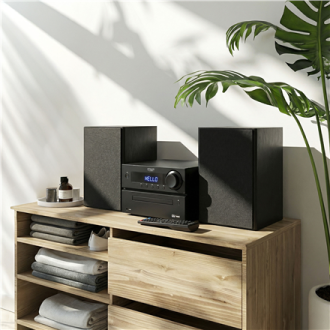Adler | Mini Hi-Fi Stereo System | AD 1917 | Speakers | USB connectivity | Bluetooth | FM Adler | Mini Hi-Fi Stereo System | AD 1917 | Speakers | USB connectivity | Bluetooth | FM