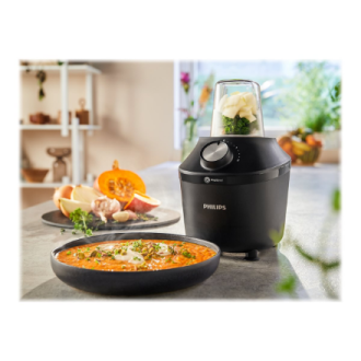 Philips Blender | HR2291/01 3000 Series | Tabletop | 600 W | Jar material Glass | Jar capacity 2 L | Ice crushing | Black Philips Blender | HR2291/01 3000 Series | Tabletop | 600 W | Jar material Glass | Jar capacity 2 L | Ice crushing | Black