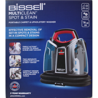 SALE OUT. Bissell | MultiClean Spot & Stain SpotCleaner Vacuum Cleaner | 4720M | Handheld | 330 W | Black/Red | Warranty 24 mont SALE OUT. Bissell | MultiClean Spot & Stain SpotCleaner Vacuum Cleaner | 4720M | Handheld | 330 W | Black/Red | Warranty 24 mont