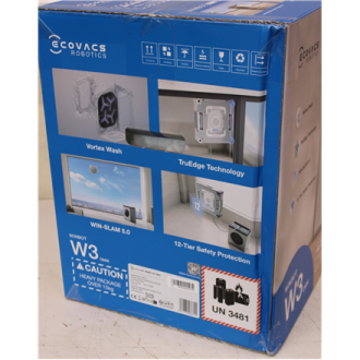 SALE OUT. Ecovacs Window Cleaning Robot | WINBOT W3 OMNI | Corded/Cordless | 8000 Pa | White/Silver | DAMAGED PACKAGING SALE OUT. Ecovacs Window Cleaning Robot | WINBOT W3 OMNI | Corded/Cordless | 8000 Pa | White/Silver | DAMAGED PACKAGING