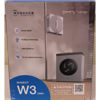 SALE OUT. Ecovacs Window Cleaning Robot | WINBOT W3 OMNI | Corded/Cordless | 8000 Pa | White/Silver | DAMAGED PACKAGING SALE OUT. Ecovacs Window Cleaning Robot | WINBOT W3 OMNI | Corded/Cordless | 8000 Pa | White/Silver | DAMAGED PACKAGING