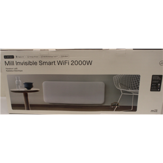 SALE OUT. Mill PA2000WIFI4 Panel Heater with WiFi Gen 4 2000 W Suitable for rooms 24-28 m , White, IPX4 | Mill Invisible Smart W SALE OUT. Mill PA2000WIFI4 Panel Heater with WiFi Gen 4 2000 W Suitable for rooms 24-28 m , White, IPX4 | Mill Invisible Smart W
