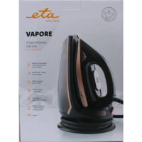 SALE OUT. ETA ETA429090000 Vapore Steam station, 3000 W, Black | ETA Vapore 4290 90000 | Steam Iron | 3000 W | Water tank capaci