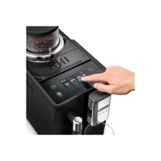 Delonghi Coffee Machine | EXAM 440.35.B RIVELIA | Pump pressure 19 bar | Built-in milk frother | Automatic | 1450 W | Onyx Black Delonghi Coffee Machine | EXAM 440.35.B RIVELIA | Pump pressure 19 bar | Built-in milk frother | Automatic | 1450 W | Onyx Black