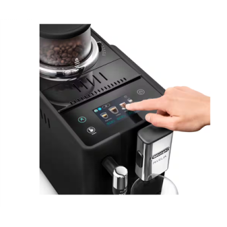Delonghi Coffee Machine | EXAM 440.35.B RIVELIA | Pump pressure 19 bar | Built-in milk frother | Automatic | 1450 W | Onyx Black Delonghi Coffee Machine | EXAM 440.35.B RIVELIA | Pump pressure 19 bar | Built-in milk frother | Automatic | 1450 W | Onyx Black