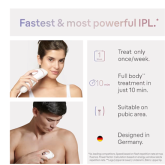 Braun | IPL Epilator | PL7147 Skin i expert | Number of power levels 10 | White/Pink Braun | IPL Epilator | PL7147 Skin i expert | Number of power levels 10 | White/Pink