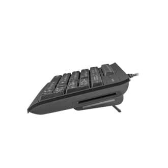 Natec | Moray | Keyboard with Smart ID card reader | Wired | US | Black Natec | Moray | Keyboard with Smart ID card reader | Wired | US | Black