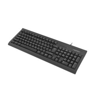 Natec | Moray | Keyboard with Smart ID card reader | Wired | US | Black Natec | Moray | Keyboard with Smart ID card reader | Wired | US | Black
