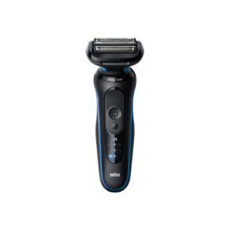 Braun Electric Shaver | Series 5 52-B1000s | Operating time (max) 50 min | Wet & Dry | Lithium Ion | Black/Blue Braun Electric Shaver | Series 5 52-B1000s | Operating time (max) 50 min | Wet & Dry | Lithium Ion | Black/Blue