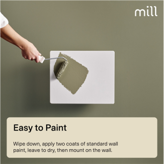 Mill Color Panel Heater | COLOR250 | Panel Heater | 250 W | Suitable for rooms up to 2-5 m | Matte White | IPX4 Mill Color Panel Heater | COLOR250 | Panel Heater | 250 W | Suitable for rooms up to 2-5 m | Matte White | IPX4