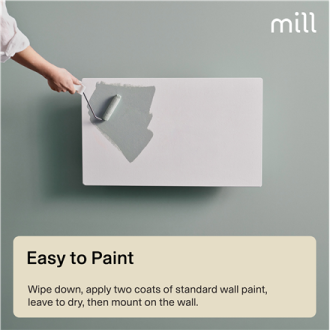 Mill Color Panel Heater | COLOR700DN | Panel Heater | 700 W | Suitable for rooms up to 9-12 m | Matt White | IPX4 Mill Color Panel Heater | COLOR700DN | Panel Heater | 700 W | Suitable for rooms up to 9-12 m | Matt White | IPX4
