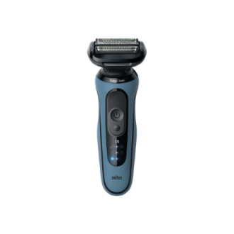 Braun Shaver | Series 5 52-A1000s | Operating time (max) 50 min | Wet & Dry | Lithium Ion | Blue/Black Braun Shaver | Series 5 52-A1000s | Operating time (max) 50 min | Wet & Dry | Lithium Ion | Blue/Black