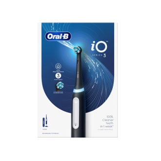 Oral-B Electric Toothbrush | iO3 Series | Rechargeable | For adults | Number of brush heads included 1 | Number of teeth brushin Oral-B Electric Toothbrush | iO3 Series | Rechargeable | For adults | Number of brush heads included 1 | Number of teeth brushin