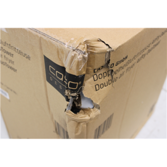 SALE OUT. Caso 03189 DuoTower Double Air Fryer, Total capacity 12.4 L, Black | Caso Double Air Fryer | AirFry DuoTower | Capacit