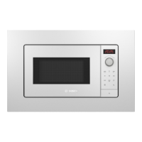 Bosch Microwave Oven | BFL623MW3 | Built-in | 800 W | 20 L | White 