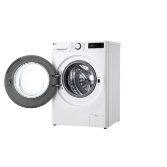 LG | Washing machine | F2WR509SBW | Energy efficiency class A | Front loading | Washing capacity 9 kg | 1200 RPM | Depth 48 cm |