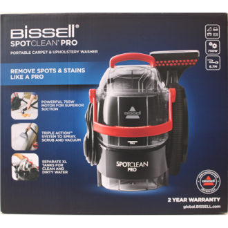 SALE OUT. | Bissell | Spot Cleaner | SpotClean Pro | Corded operating | Washing function | 750 W | Red/Titanium | 24 month(s) | 