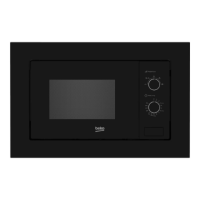 BEKO Microwave oven | BMOB20202B | Built-in | 800 W | 20 L | Black 