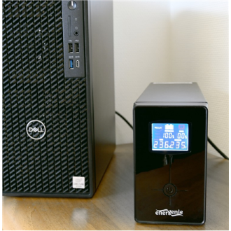 EnerGenie UPS with USB and LCD display, Black | EG-UPS-034 | 1500 VA | 900 W EnerGenie UPS with USB and LCD display, Black | EG-UPS-034 | 1500 VA | 900 W