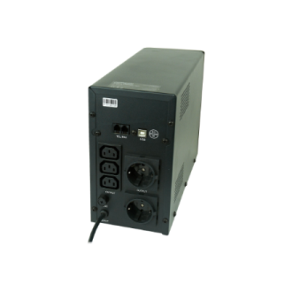 EnerGenie UPS with USB and LCD display, Black | EG-UPS-034 | 1500 VA | 900 W EnerGenie UPS with USB and LCD display, Black | EG-UPS-034 | 1500 VA | 900 W