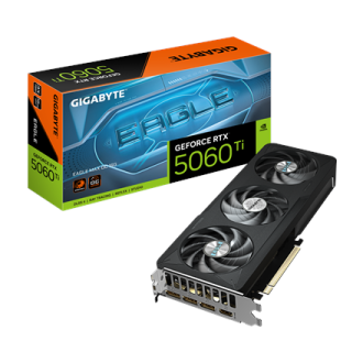 Gigabyte GeForce RTX 5060 Ti EAGLE MAX OC 16G | NVIDIA | 16 GB | GeForce RTX 5060 Ti | GDDR7 | HDMI ports quantity 1 | PCI-E 5.0 Gigabyte GeForce RTX 5060 Ti EAGLE MAX OC 16G | NVIDIA | 16 GB | GeForce RTX 5060 Ti | GDDR7 | HDMI ports quantity 1 | PCI-E 5.0