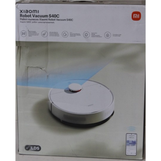 SALE OUT. Xiaomi Robot Vacuum S40C EU | Xiaomi Robot Vacuum S40C EU | Wet&Dry | 2600 mAh | Dust capacity 0.52 L | 5000 Pa | Whit