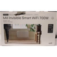 SALE OUT. Mill PA700WIFI4 Panel Heater with WiFi Gen 4 700 W Suitable for rooms 9-12 m White IPX4 | Mill Invisible Smart WiFi He 