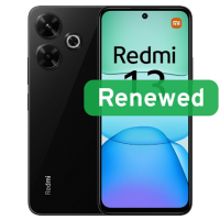 Xiaomi Renewed | Grade B | Redmi 13 | 128 GB | Midnight Black | LTE | O Xiaomi Renewed | Grade B | Redmi 13 | 128 GB | Midnight Black | LTE | O