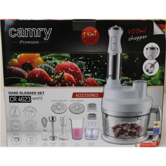 SALE OUT. CAMRY CR 4623w Hand blender set, 1600 W. DAMAGED PACKAGING | SALE OUT. | Camry DAMAGED PACKAGING SALE OUT. CAMRY CR 4623w Hand blender set, 1600 W. DAMAGED PACKAGING | SALE OUT. | Camry DAMAGED PACKAGING