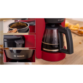 Bosch Coffee Maker | TKA2M114 MyMoment | Drip | 1200 W | Red Bosch Coffee Maker | TKA2M114 MyMoment | Drip | 1200 W | Red