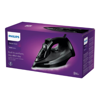 Philips | DST5040/80 | Steam Iron | 2600 W | Water tank capacity 320 ml | Continuous steam 45 g/min | Steam boost performance 20 Philips | DST5040/80 | Steam Iron | 2600 W | Water tank capacity 320 ml | Continuous steam 45 g/min | Steam boost performance 20
