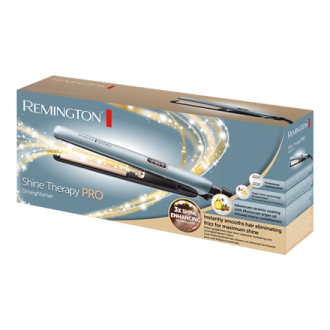 Remington | Hair Straitghtener | S9300 Shine Therapy Pro | Warranty 24 month(s) | Ceramic heating system | Ionic function | Disp
