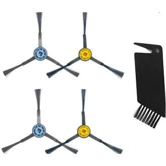 Midea | Spare Parts Kit: Side Brush 4pcs, Cleaning Brush 1pc for I5C Midea | Spare Parts Kit: Side Brush 4pcs, Cleaning Brush 1pc for I5C