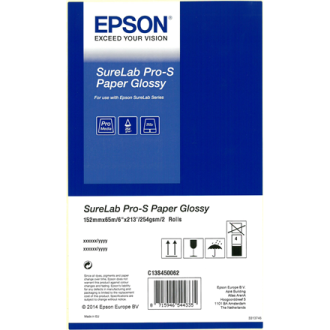 SureLab Pro-S Paper Glossy BP 6x65 2 rolls | C13S450062BP | Glossy | Variable Length / Special Camera Ratio, Panoramic / Banner, SureLab Pro-S Paper Glossy BP 6x65 2 rolls | C13S450062BP | Glossy | Variable Length / Special Camera Ratio, Panoramic / Banner,
