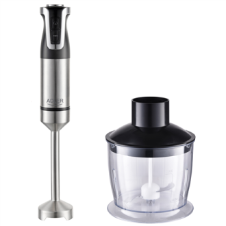 Adler | AD 4627 | Hand Blender Set | 1800 W | Number of speeds 20 | Turbo mode | Chopper | Stainless Steel/Black Adler | AD 4627 | Hand Blender Set | 1800 W | Number of speeds 20 | Turbo mode | Chopper | Stainless Steel/Black