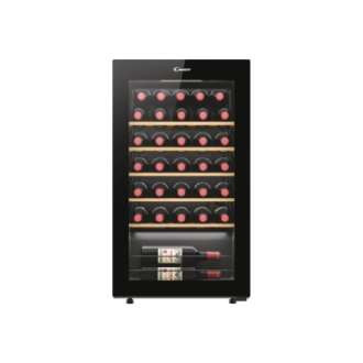 Candy | Wine Cooler | 438063 | Energy efficiency class G | Free standing | Bottles capacity 34 | Black Candy | Wine Cooler | 438063 | Energy efficiency class G | Free standing | Bottles capacity 34 | Black